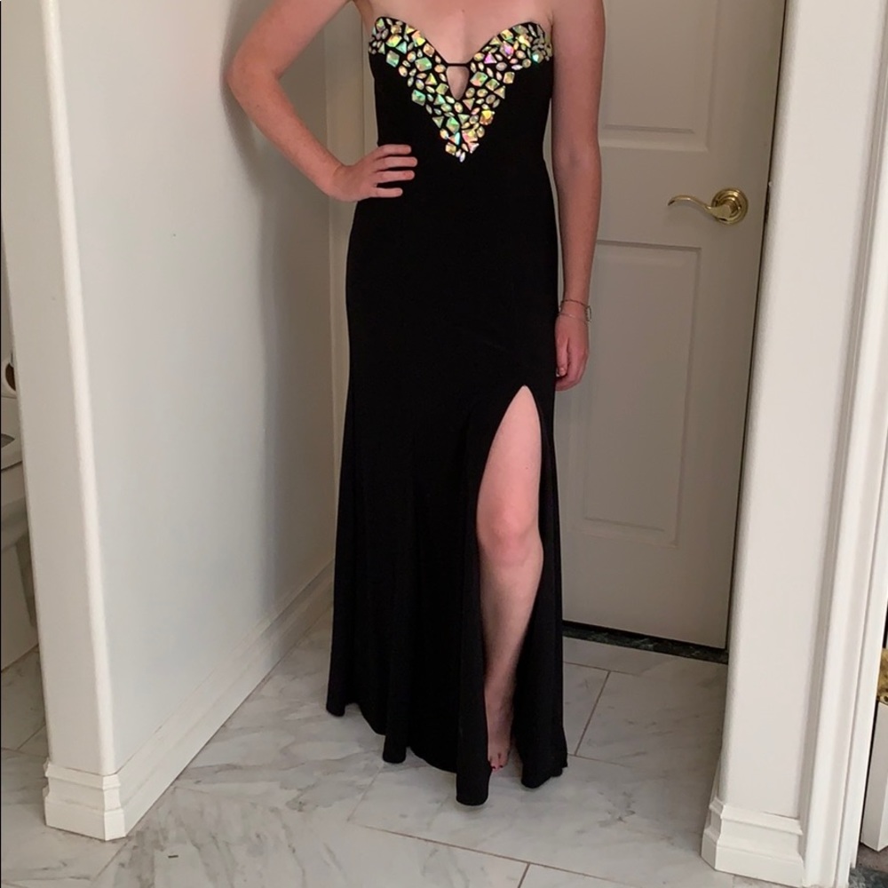Floor length dress! Worn once!